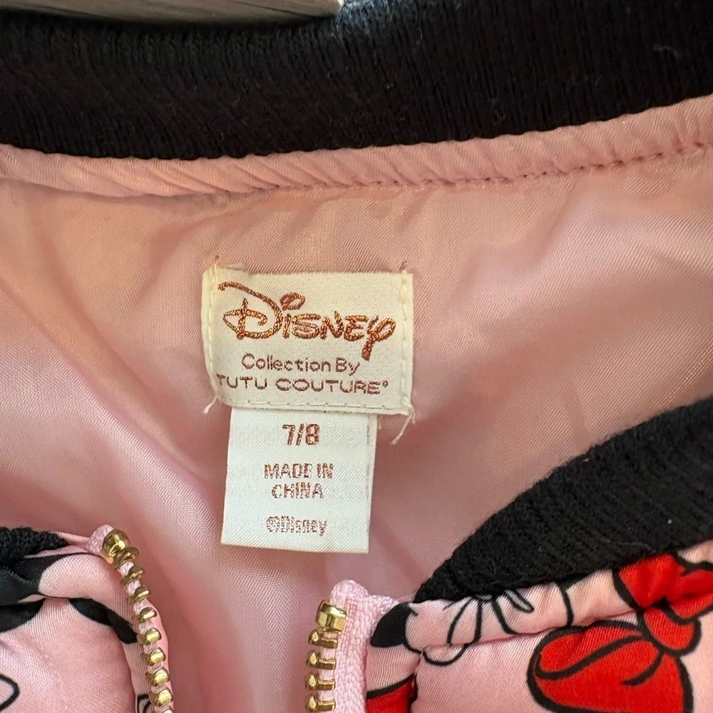 Disney Minnie Mouse Bomber Jacket- TUTU Couture